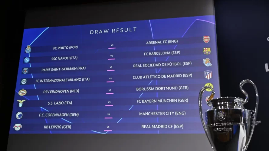 All you Need to Know about UEFA Champions League Round of 16 Draw